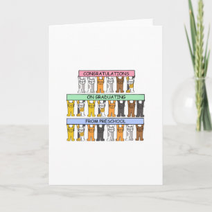 Preschool Abschluss Glückwunsch Karte