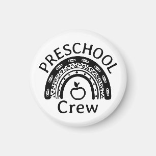 Preschool Crew Preschool Squad Magnet
