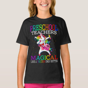 Preschool-Lehrer magisch wie ein Einhorn T-Shirt