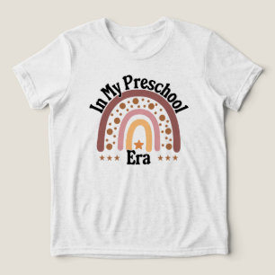 Preschool-Lehrer zurück zur Schule Tri-Blend Shirt
