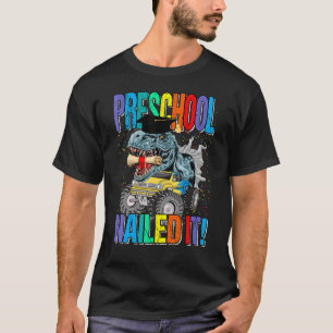 Preschool nagelte It Monster Truck Dinosaurier T-Shirt
