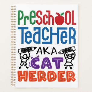 Preschool Teacher alias Cat Herder Planer