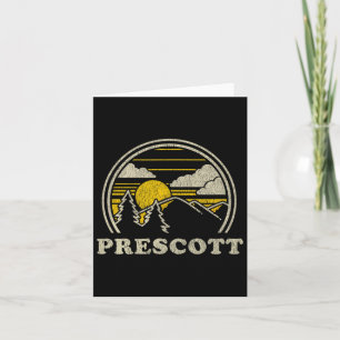 Prescott Arizona Az Shirt Vintages Wandern Karte