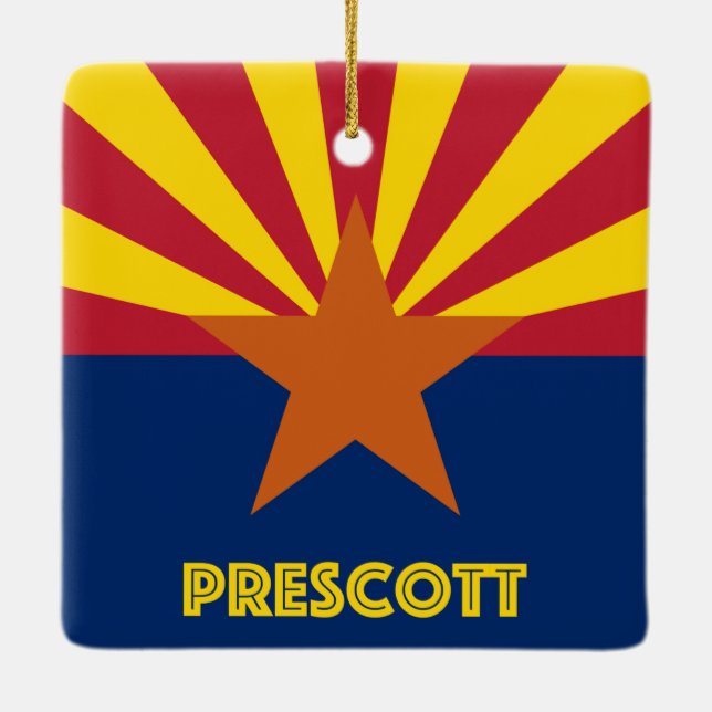 Prescott AZ Keramikornament (Rückseite)