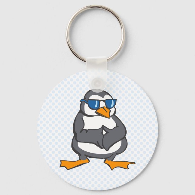 Prescott Penguin Schlüsselanhänger (Vorderseite)