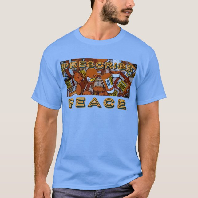 Prescrire la Paix Artiste Design T-shirt (Devant)