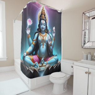 Présence Divine : Ganesh Douche rideau design