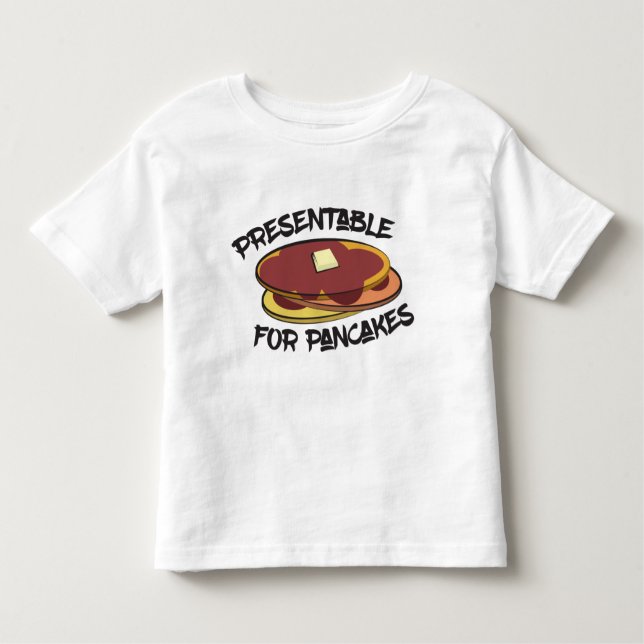 Présentable aux crêpes Toddler T-Shirt (Devant)