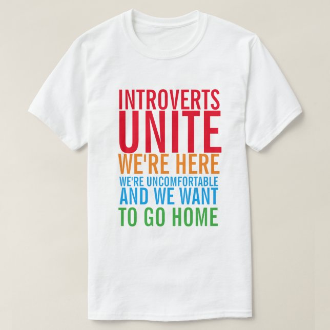 PRÉSENTE UN T-shirt UNITE (Design devant)