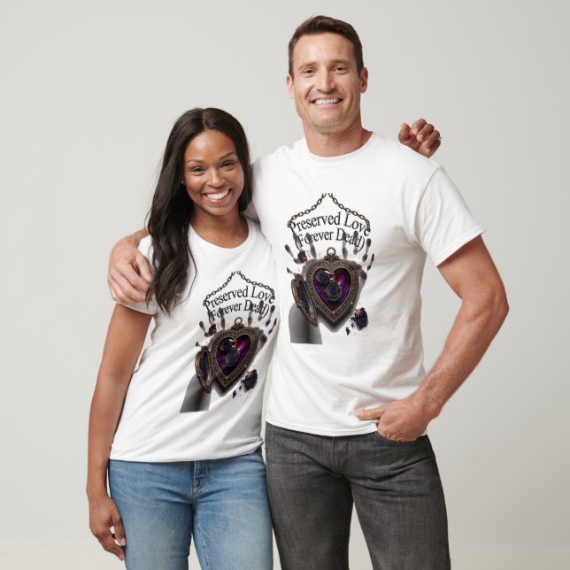 Preserved Love (Forever Dead) T-Shirt | Blackened  (Unisex)