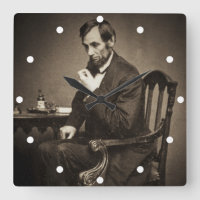 PRESIDENT ABRAHAM LINCOLN 1862 STEREOVIEW