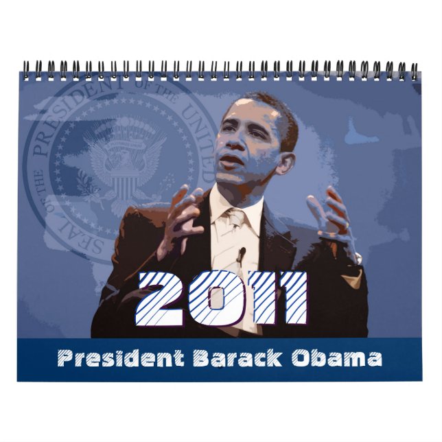 Président Barack Obama - Calendrier 2011 (Protection)