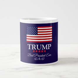 PRESIDENT DONALD TRUMP BEST PRESIDENT EVER  Jumbo-Tasse