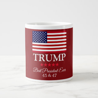 PRESIDENT DONALD TRUMP BEST PRESIDENT EVER  Jumbo-Tasse