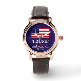 PRESIDENT DONALD TRUMP BEST PRESIDENT EVER WATCH ARMBANDUHR