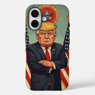 President Trump  iPhone 16 Hülle