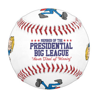 "Presidential Big League" Funny Trump Baseball