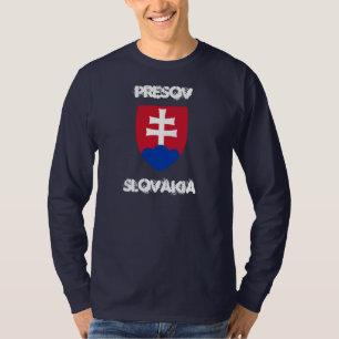 Presov, Slowakei mit Wappen T-Shirt