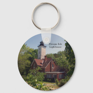 Presque Insel-Leuchtturm Erie, PAschlüsselkette Schlüsselanhänger