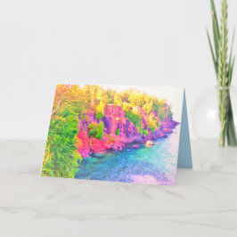 PRESQUE ISLE BRIGHT GREETCARD KARTE