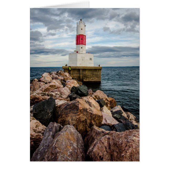 Presque Isle Harbour Breakwater Lighthouse (Vorne)