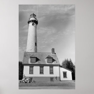 Presque Isle Leuchtturm Station Poster