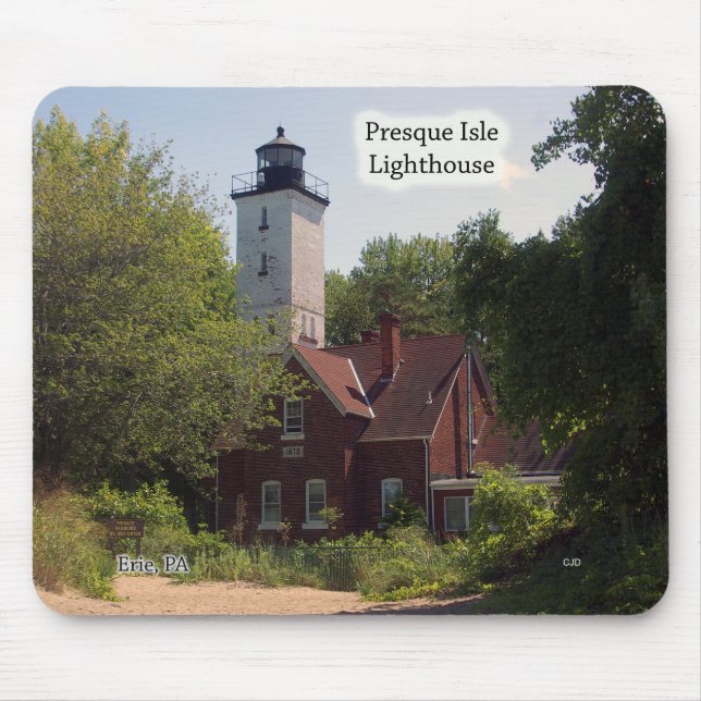 Presque Isle Lighthouse Erie mousepad (Vorne)