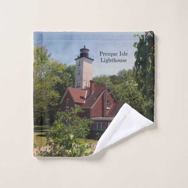 Presque Isle Lighthouse Erie Waschtuch Waschlappen (Waschlappen)