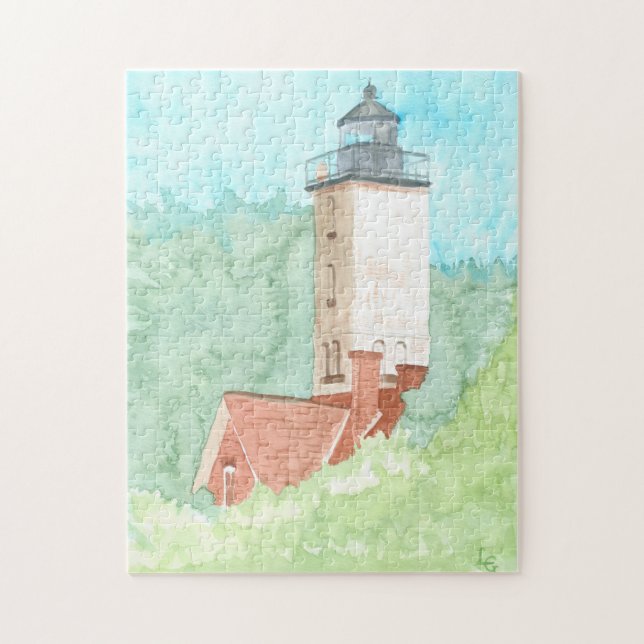 Presque Isle Lighthouse Jigsaw Puzzle (Vertikal)