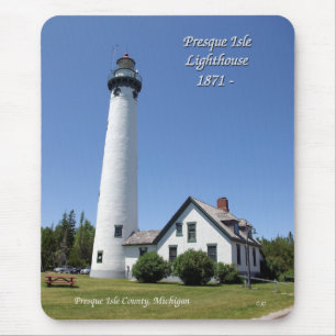 Presque Isle Lighthouse Mousepad