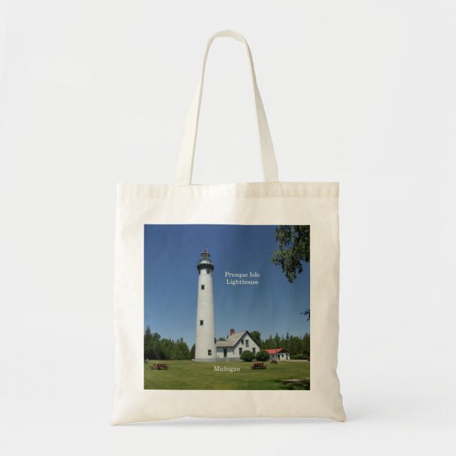 Presque Isle Lighthouse Totbag Tragetasche (Vorne)