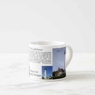 Presque Isle Lighthouses Espresso Tasse
