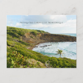 Presqu'île de la Caravelle Martinique travel Postkarte