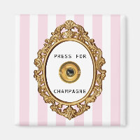 Presse für Champagne | Rosa Streifen