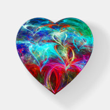 Presse-papiers de coeurs