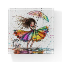 Douleur de fille irrégulière Petites choses Paperw