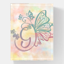LETTRE MONOGRAPHIQUE BROUILLON G
