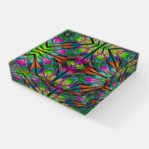 Superbe poids de papier fractal