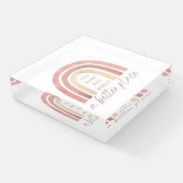 Presse-papiers Vous Faites Du Monde Un Meilleur Endroit Papier
