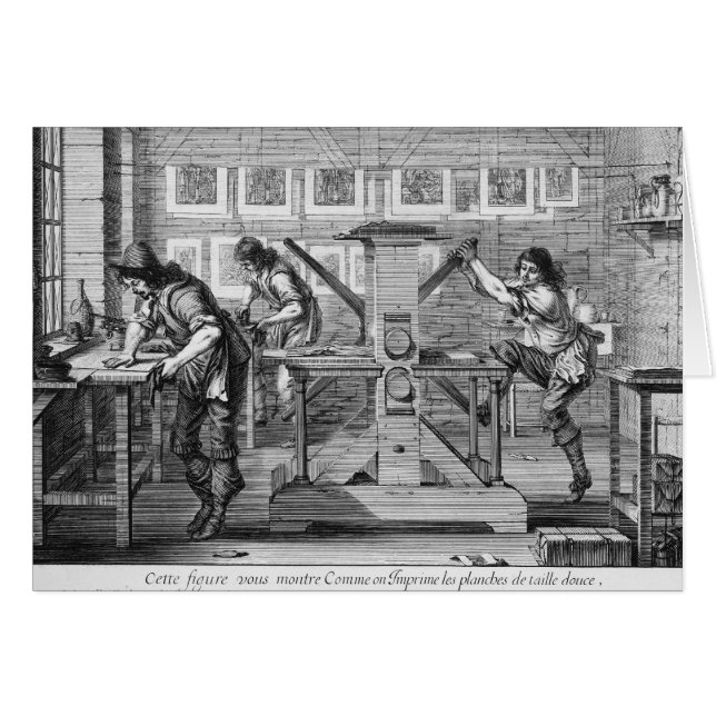 Presse typographique française, 1642 (Devant horizontal)