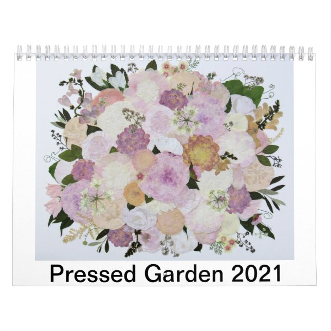Pressed Garden 2021 Kalender (Titelbild)
