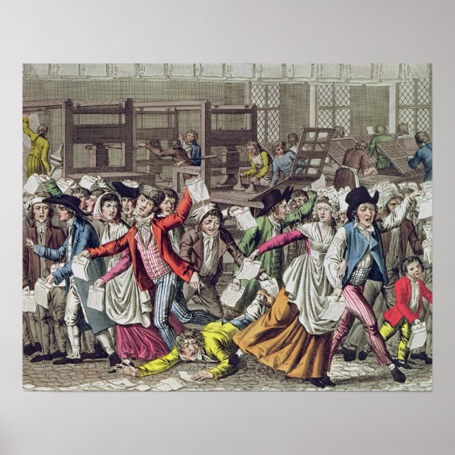 Pressefreiheit, 1797 poster (Vorne)
