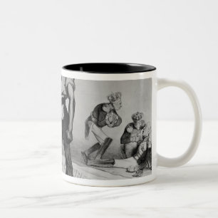 Pressefreiheit Zweifarbige Tasse