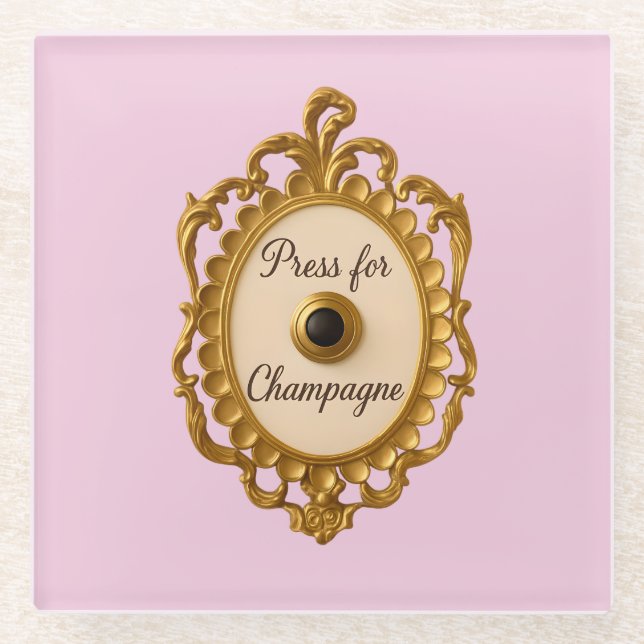 Pressemappe für Champagne Bar Cart Veuve Untersetz Glasuntersetzer (Vorderseite)