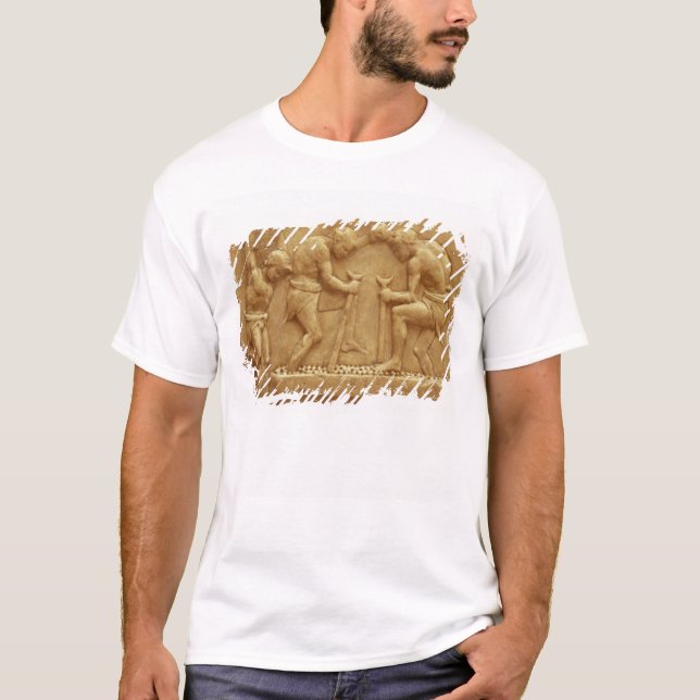 Pressen der Trauben (Marmor) T-Shirt (Vorderseite)