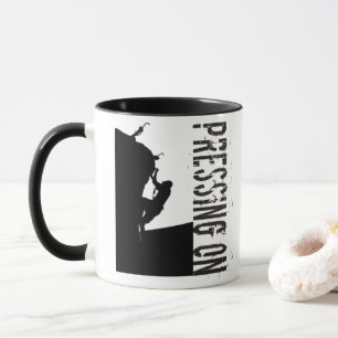 Presser Sur Philippians 3:14 Rock Climber Mug