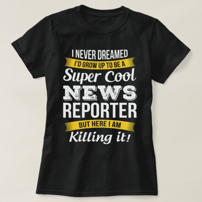 Pressevertreter T-Shirt (Design vorne)