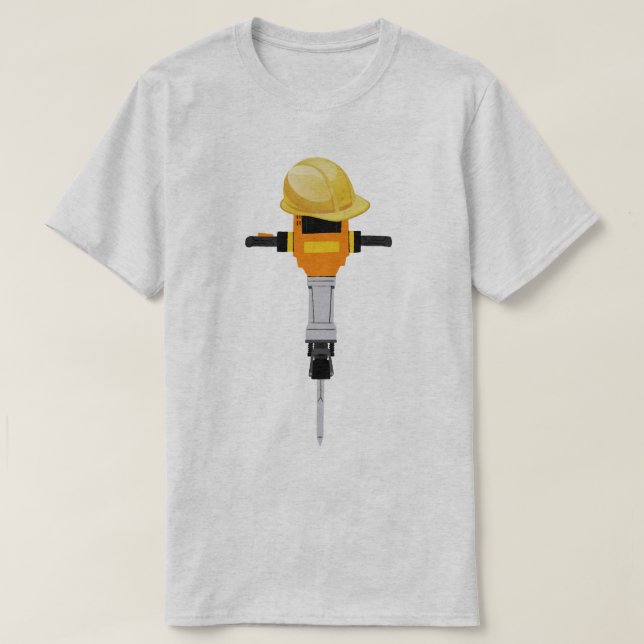 Presslufthammer T-Shirt (Design vorne)
