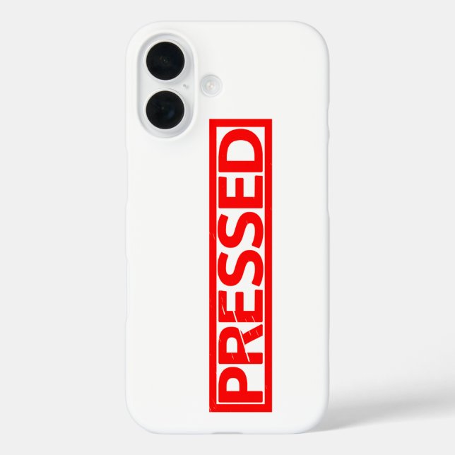 Prestige Briefmarke iPhone 16 Hülle (Rückseite)