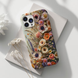 Prestige Wildblume Künstlerisches Blumenmuster Case-Mate iPhone 14 Pro Max Hülle